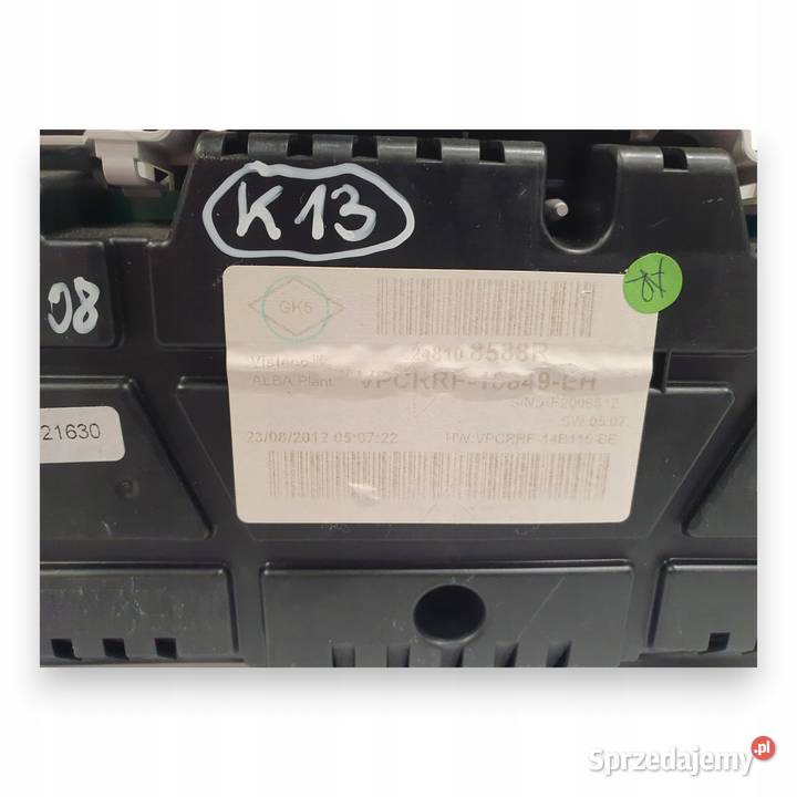 LICZNIK ZEGARY 248108588R Renault Clio IV 15 DCI Chełm sprzedam