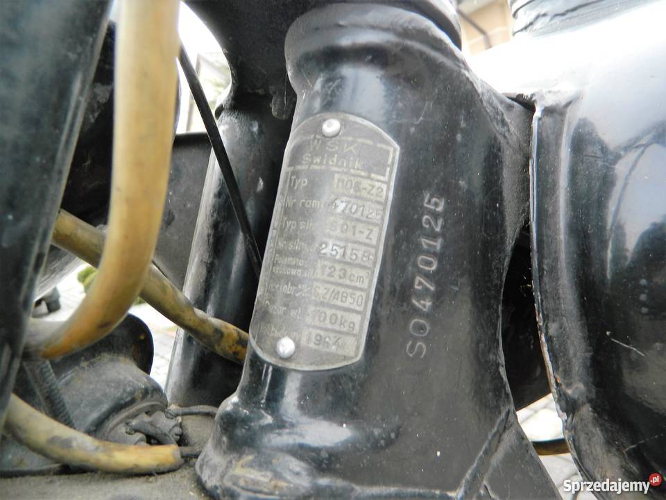 Wsk 125 Z2 1964 20000km Lutomiersk sprzedam