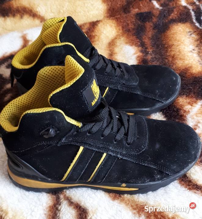 Robocze buty ochronne wysokie kostkę z metalowym