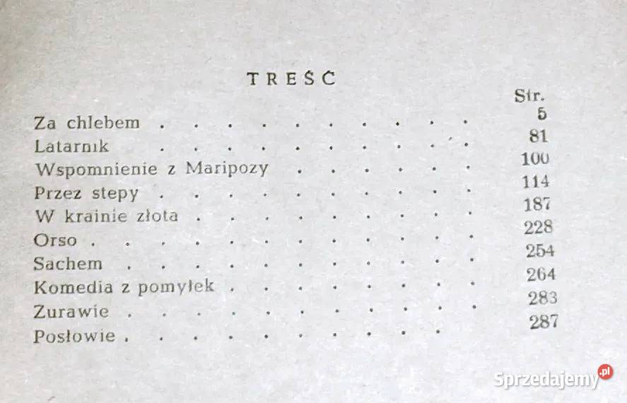 Nowele amerykańskie Henryk Sienkiewicz miękka lubelskie sprzedam