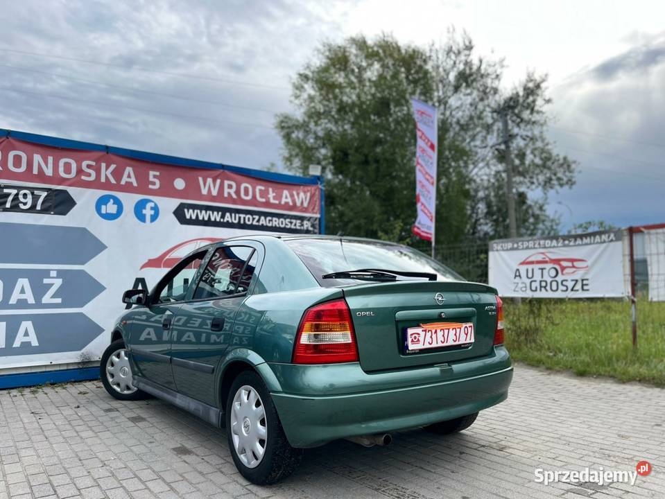 Opel Astra 16 BenzynaElektryka5 drzwi Zadbany Wrocław