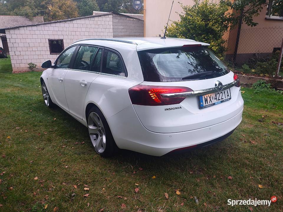 OPEL INSIGNIA A LIFT 20 CDTi 170 2014 Manual Wiślica
