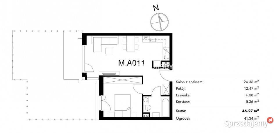 Mieszkanie 4627m2 2 pok Kraków Stelmachów małopolskie