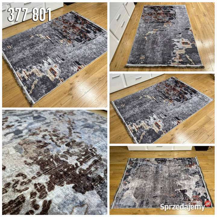 NOWOCZESNY DYWAN 130X190 PRINT 377802 CIENKI podlaskie Białystok