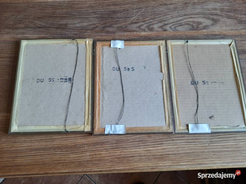 Obrazki zabytkowy wydruk na metalicznej folii Morąg