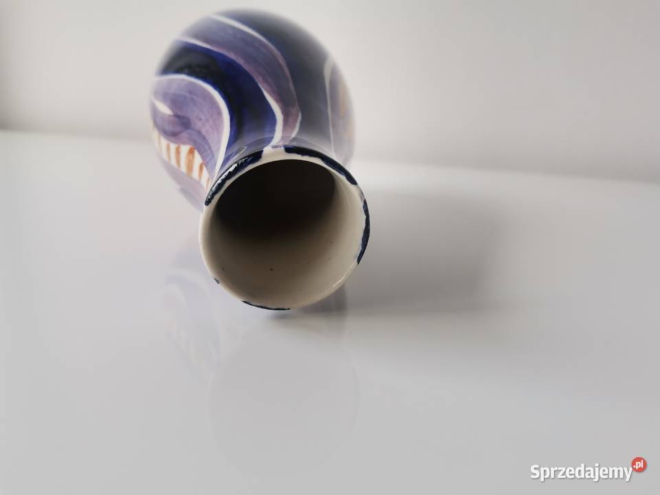 Stary unikatowy wazon Pikasiak fajans Włocławek Katowice sprzedam