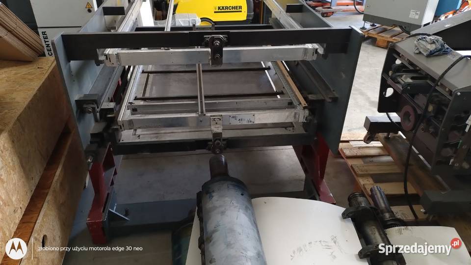 Bobst MakeReady table stół