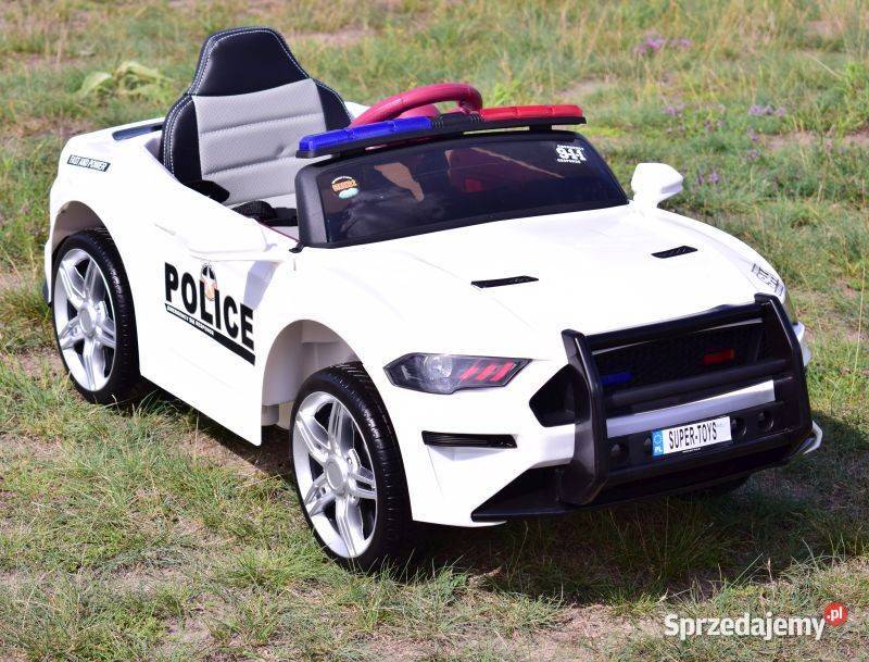 BAWIBUS Autko na akumulator AUTO POLICJA MUSTANG
