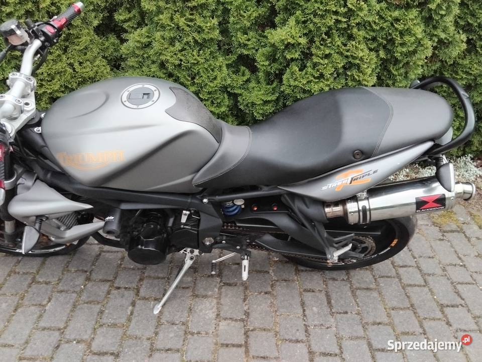 Triumph 675R street triple Rok produkcji 2008 Poznań