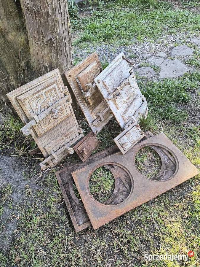Drzwiczki żeliwne blachy Antyki świętokrzyskie sprzedam