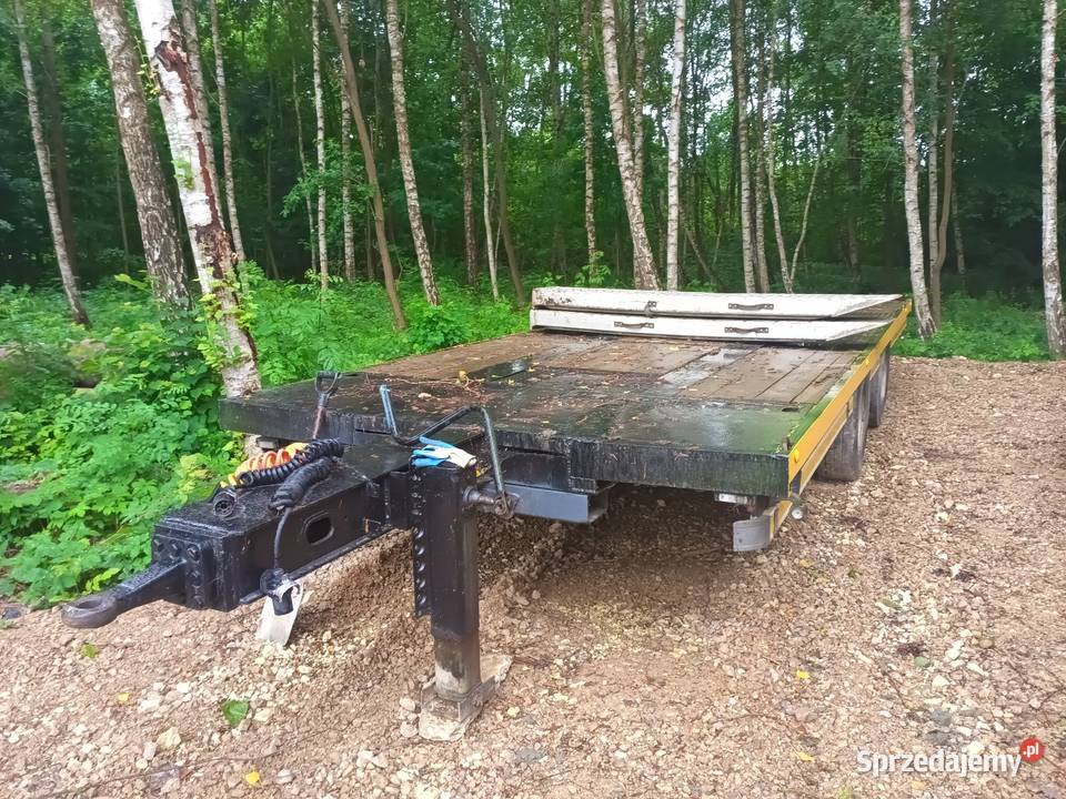 sprzedam przyczepę tandem 14 ton 2 Drochów Dolny
