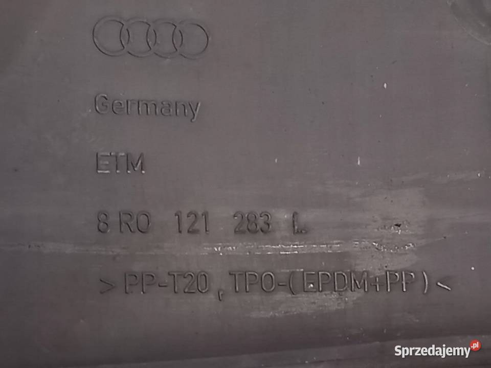 AUDI Q5 8R kierownica wlot powietrza 8R0121283L Kielce sprzedam