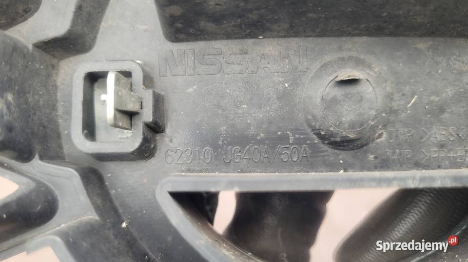 Nissan X Trail T31 07 GRILL ATRAPA 62310JG40A