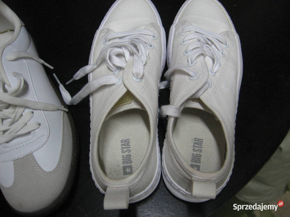 Trampki damskie 39 białe foto 2 pary