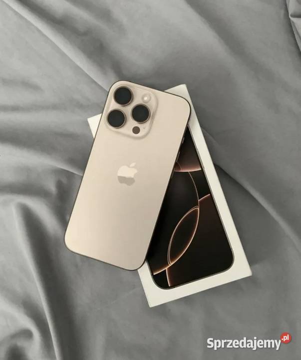 iPhone 16 pro gold 1t Apple / iPhone Warszawa