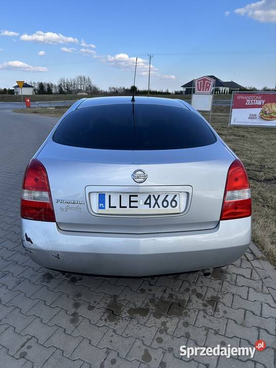 Nissan primera p12 22 126KM Primera Malinówka