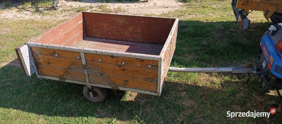 Przyczepka do kosiarka traktorek ogrodowa łódzkie