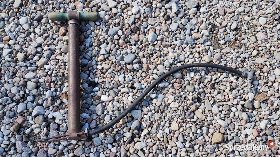 Stara pompka do roweru wielkopolskie