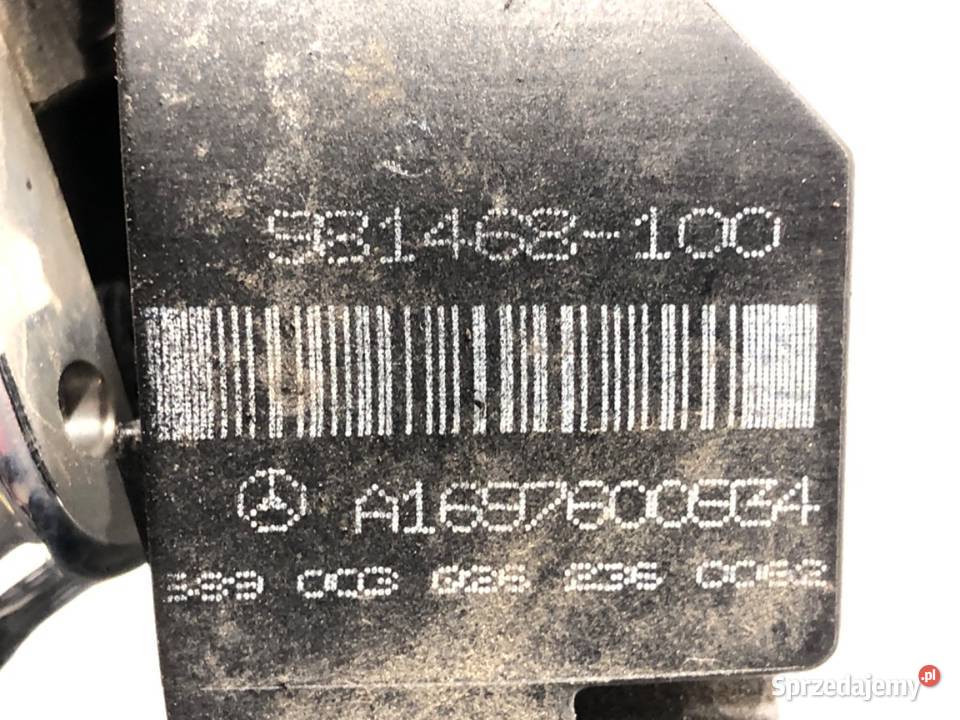 KLAMKA ZEWNĘTRZNA LEWY PRZÓD MERCEDES W245