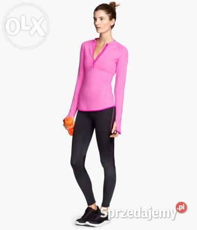 legginsy spodnie HM sport XS 34 fitness trening Toruń