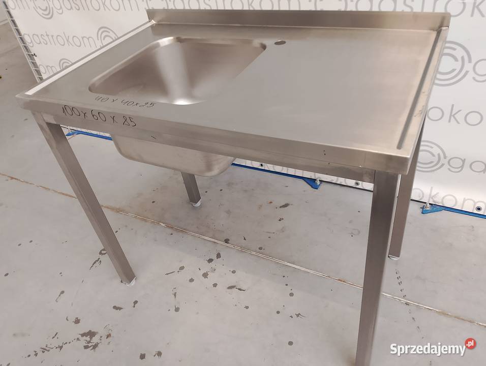 Stół ze zlewem 100x60x85