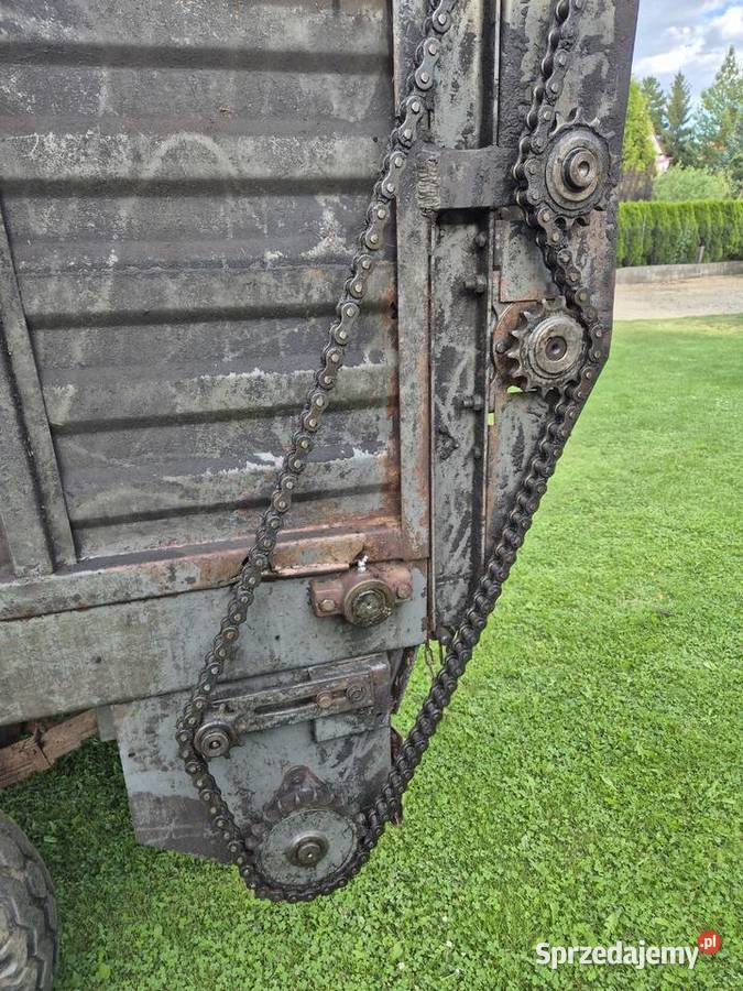 Rozrzutnik obornika dwuosiowy 6 ton Racibórz