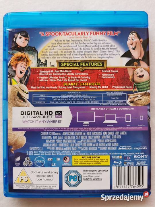 Hotel Transylvania Hotel Transylwania Bluray En Wytrzyszczki