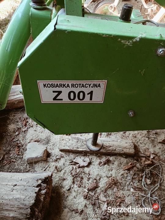 Kosiarka rotacyjna przyczepa samozbierajaca Pace