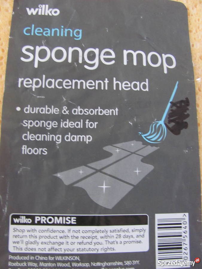 wkład do mopa wilko sponge mop Ręczne sprzedam