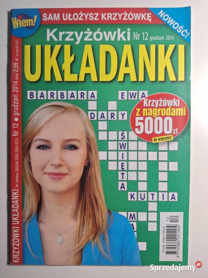 Krzyżówki Układanki 12 Grudzień 2014 Wiem Warszawa