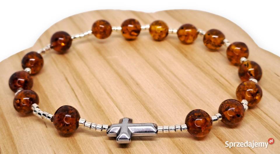 Bransoletka różaniec dziesiątka różańca z Warszawa