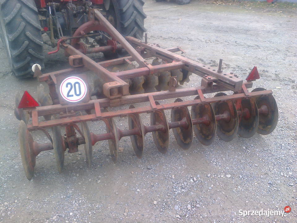 pługi 34 brona talerzowa Wohyń