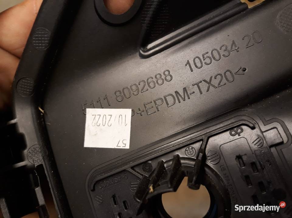 BMW X5 G05 MPAKIET KRATKA PRAWA ZDERZAKA PRZÓD