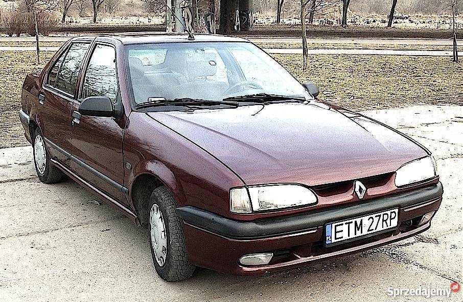 RENAULT 19 17 sedan Zadbany 93 Sprawny bordo Warszawa