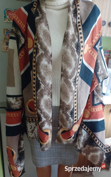 Hiszpańska duża chusta z łańcuchami z Kraków