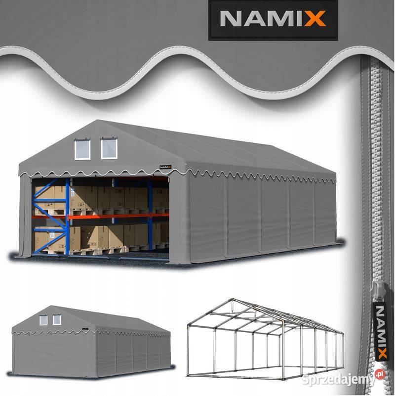 Namiot GRAND 8x10 HALA PRZEMYSŁOWA magazyn garaż Jabłonna