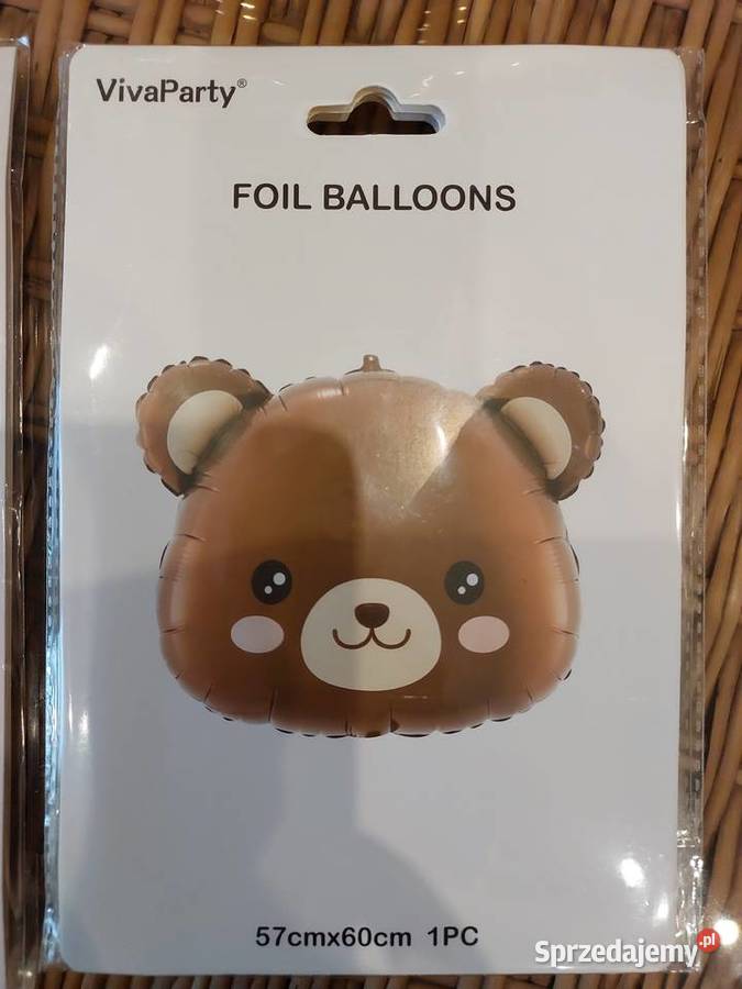 Dekoracyjne balony foliowe 3 girlanda roczek Łomża