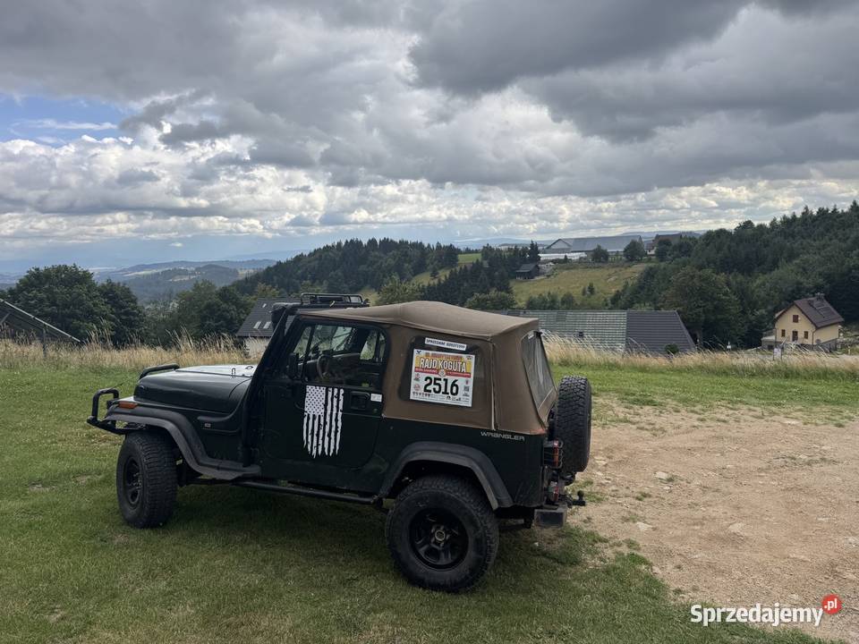 Jeep Wrangler Jeep Wrangler YJ 4x4 offroad Wrangler Motoryzacja Świebodzice