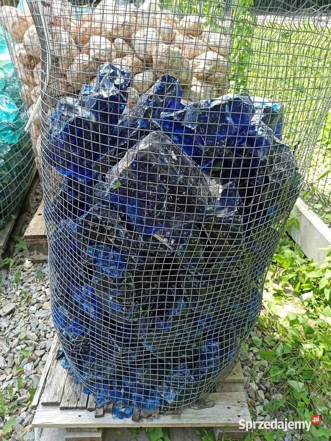 Bryły Szklane Kamień Szklany Kora Kamienna Biała Jaworzno