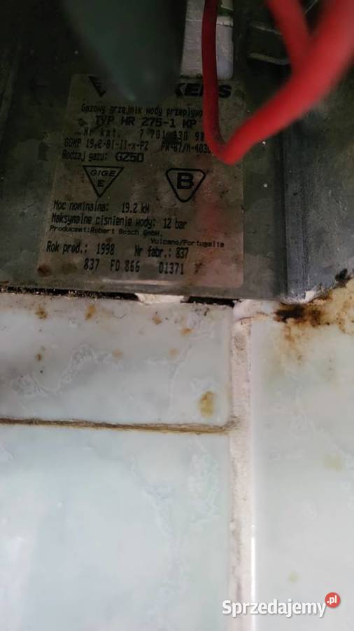 Junkers gazowy podgrzewacz wody zachodniopomorskie Szczecin