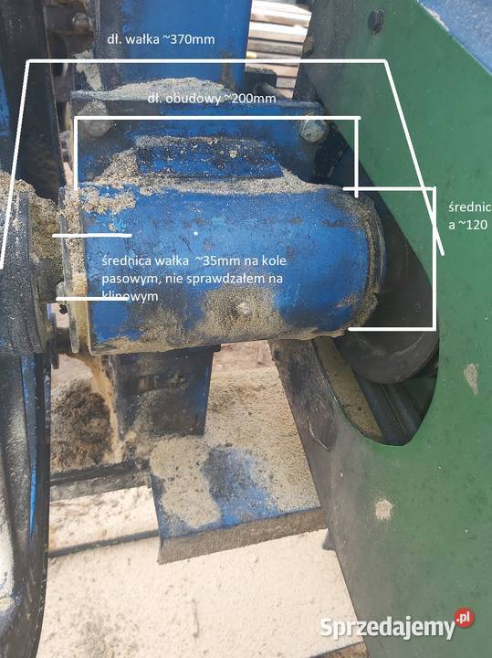 Koła pasowe traka taśmowego 480mm Produkcja Radwanice sprzedam