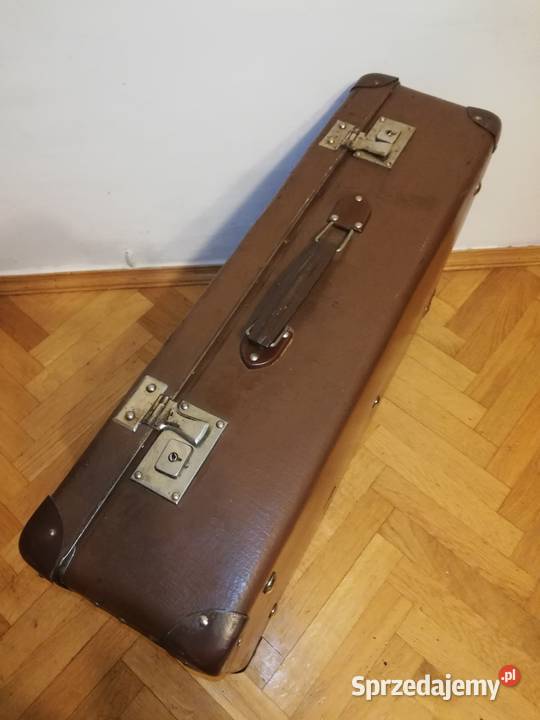 Stara tekturowa walizka lata 60te XX w mazowieckie Warszawa
