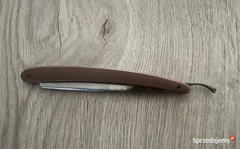 Stara zabytkowa brzytwa do golenia Wapienica Łódź