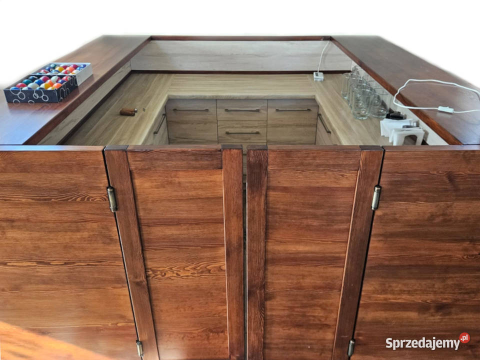 Wyspa serwisu na salę bankietową obudowa baru śląskie Pszczyna