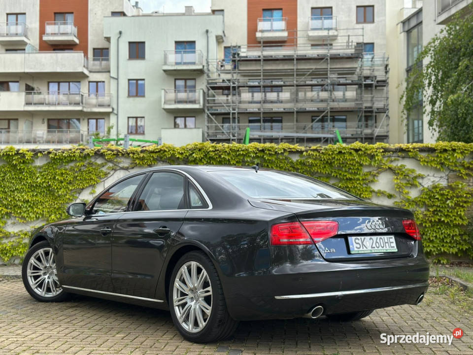 Audi A8 Faktura VAT 23 Salon Polska D4 2010 Tarnowskie Góry