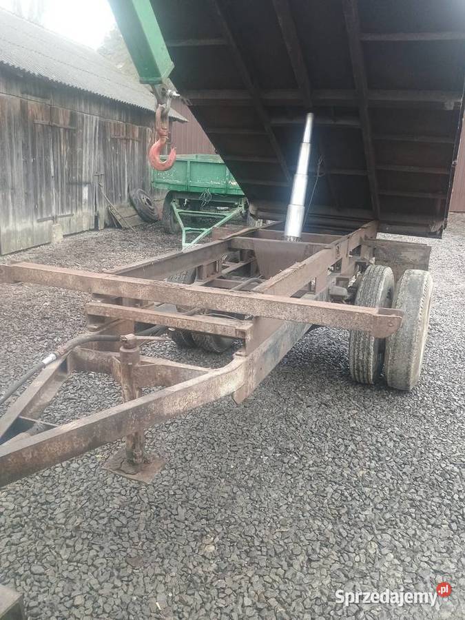 Przyczepa wywrotka 3 stronna nieuszkodzony