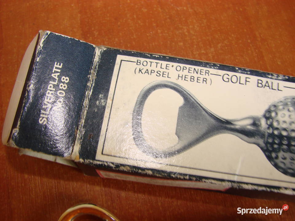 Piłka golfowa otwieracz do butelek plater Pruszcz Gdański