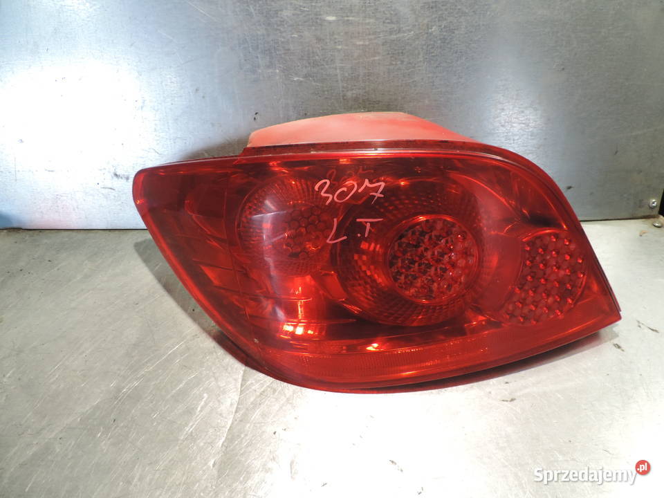 LAMPA LEWY TYŁ PEUGEOT 307 HB LIFT małopolskie sprzedam