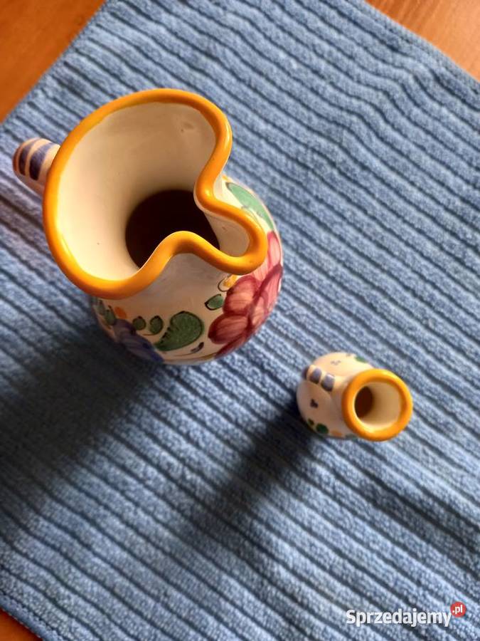 Dzbanuszki kolekcjonerskie sygnowane Gorzów Wielkopolski