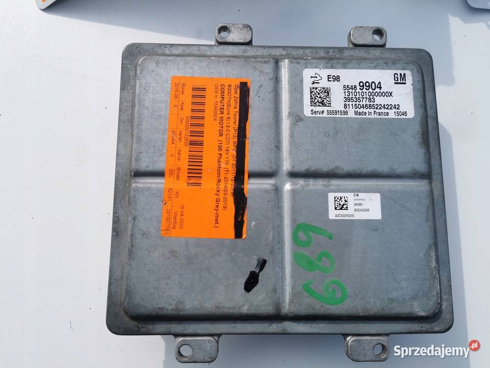 OPEL CORSA E 13 STEROWNIK SILNIKA 55489904 Przemęt